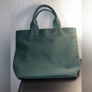 Green handbag